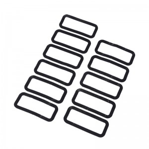 Огни огнестойкий PE Водонепроницаемая пена квадратная черная пена 30 ~ 45 градусов сжатие XPE водонепроницаемая пена