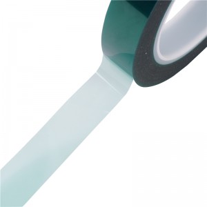 BOPU поставляет зеленую высокую температуру ленты, аккумулятор высокой температурной ленты, влагостойкая и нефтедонепроницаемая двухсторонняя лента